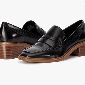 Vince Camuto Women's Footwear Eckinti Block Heel Loafer Pump